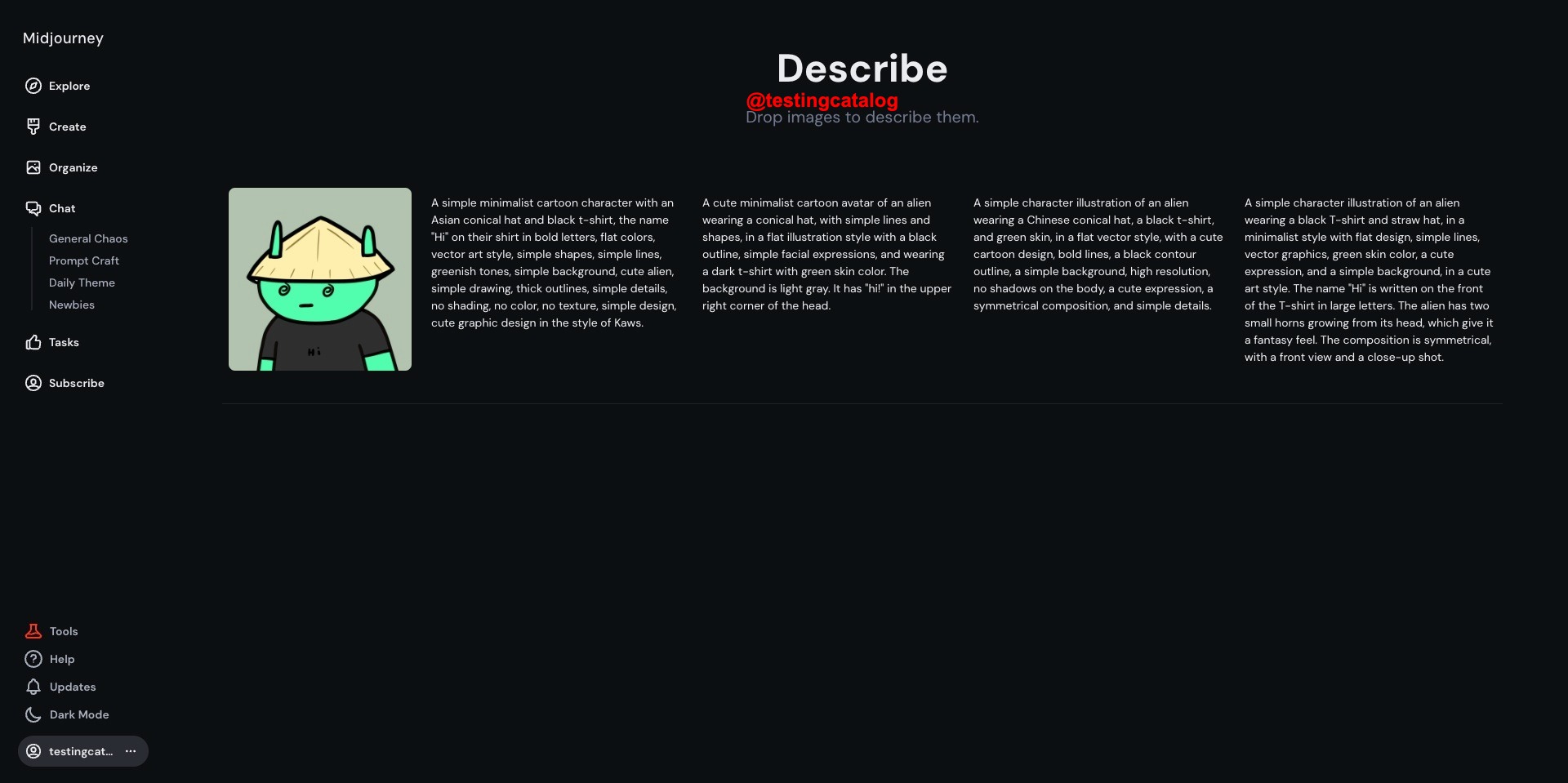Midjourney tests new ‘Describe’ feature for image prompting