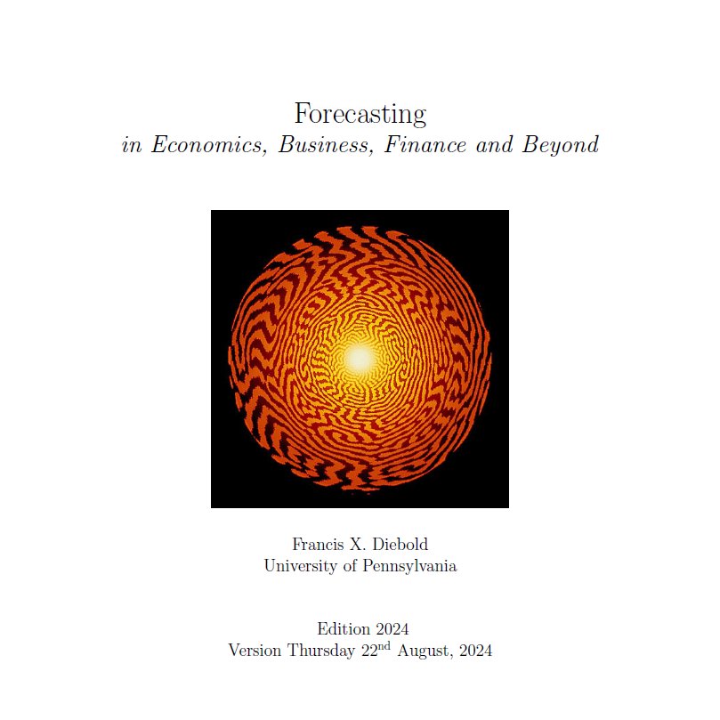 Comprehensive PDF eBook on Forecasting Methods Across Multiple Domains