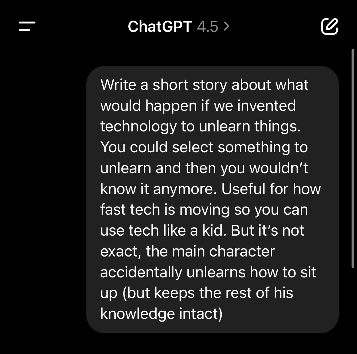GPT 4.5 S-tier Use Case: Speculative Short Science Fiction