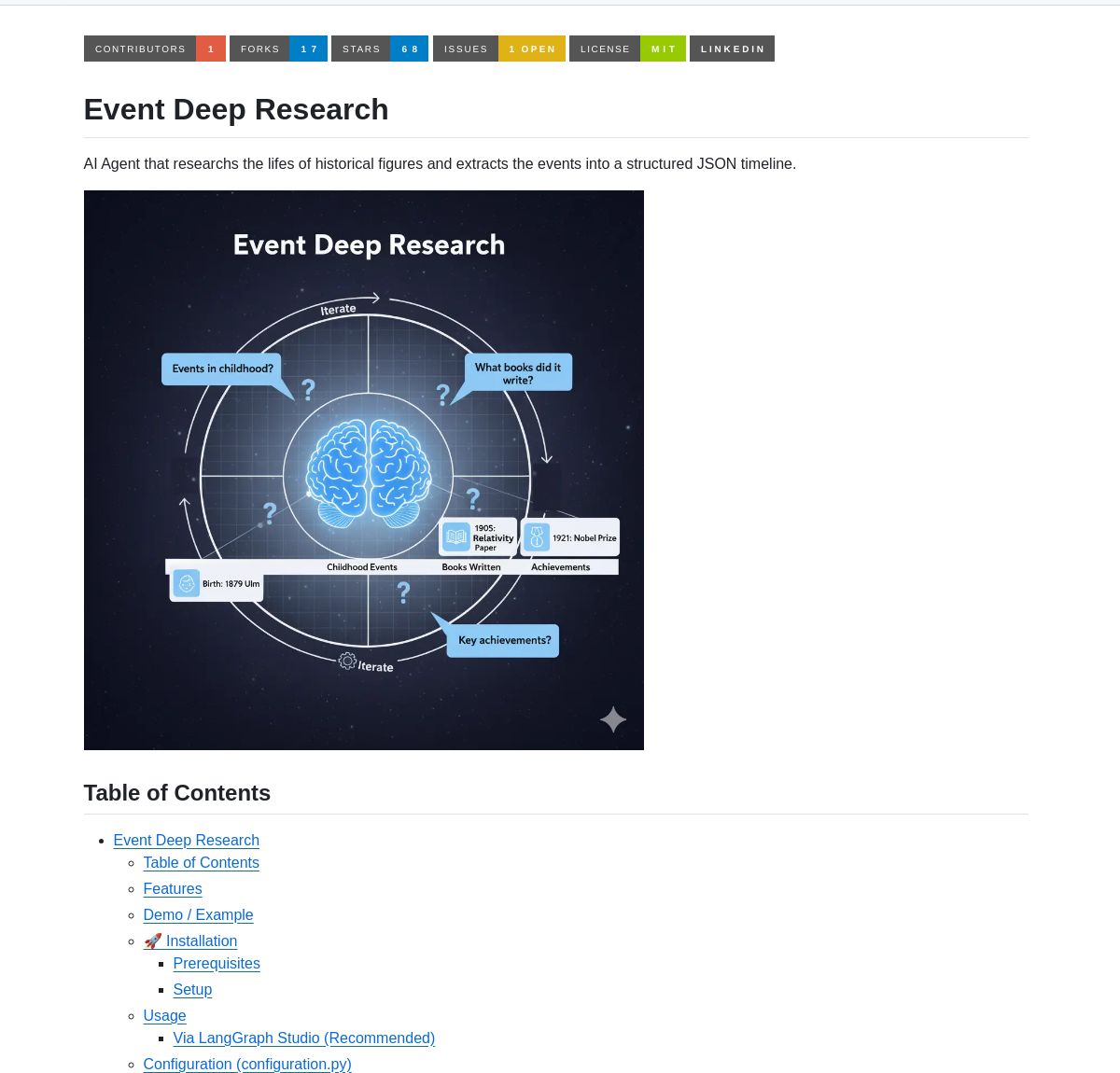 AI System Generates Historical Timelines Using LangGraph Multi-Agent Architecture