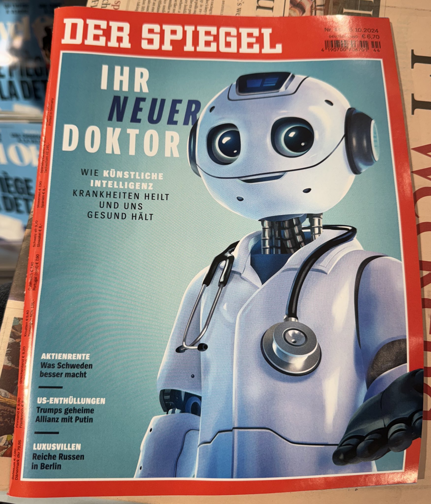 Will AI Replace Doctors? German Magazine Raises Concerns
