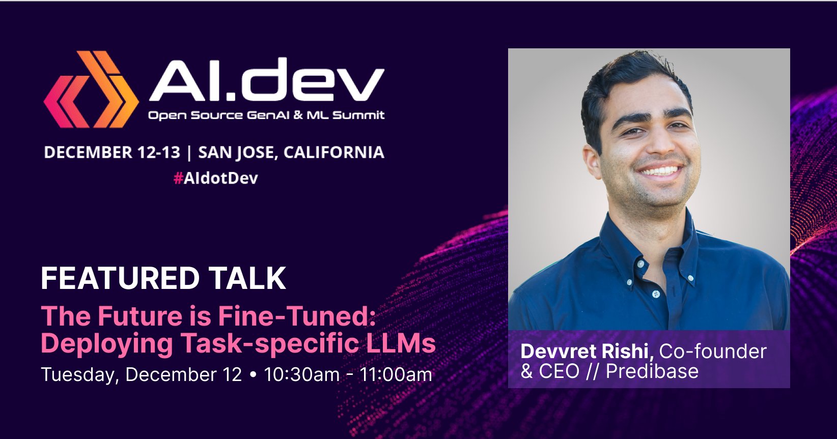 Fine-tuning Open-Source LLMs Talk at AI.dev Conference