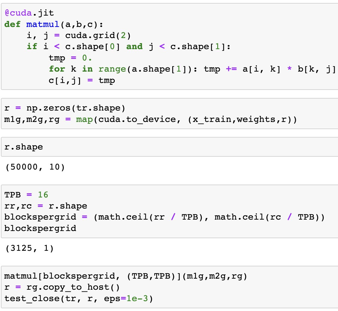 GPU Implementation Using NumPy Instead of Custom CUDA Compiler