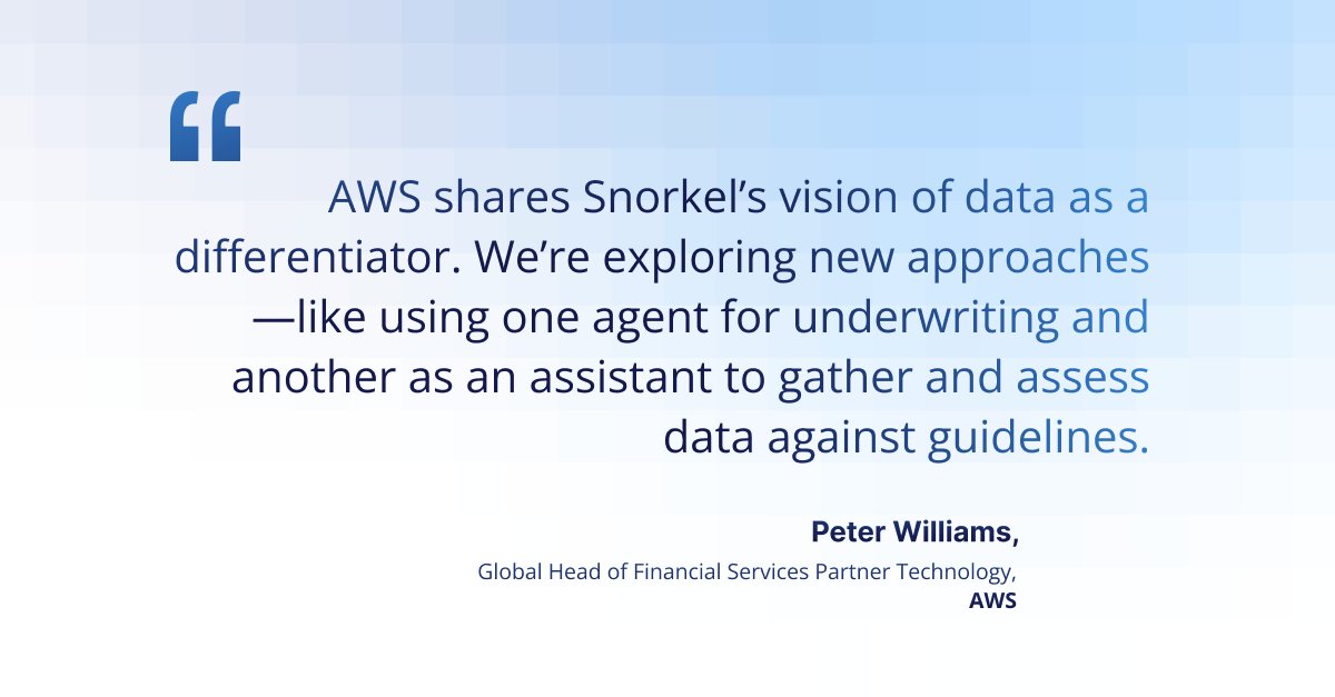AWS and Snorkel AI Push Agentic AI in Financial Services