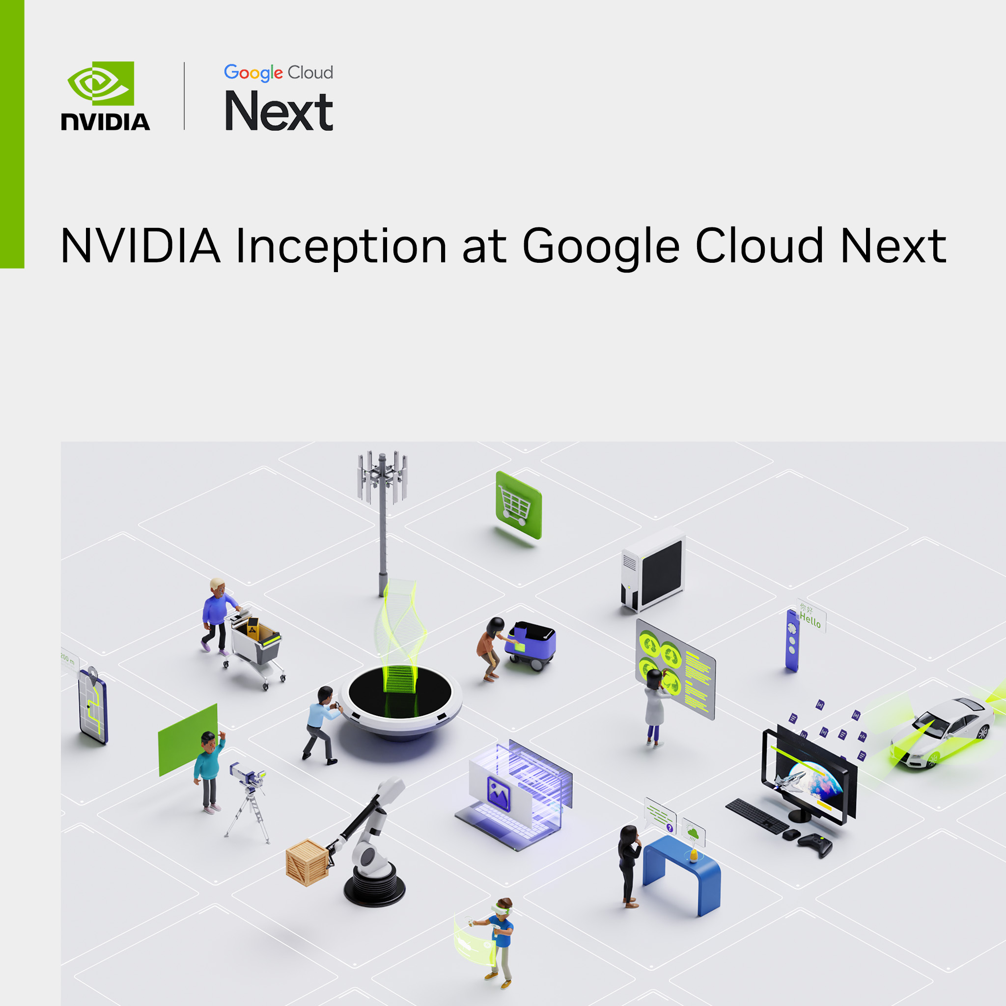 NVIDIA Inception Accelerates Startups at Google Cloud Next