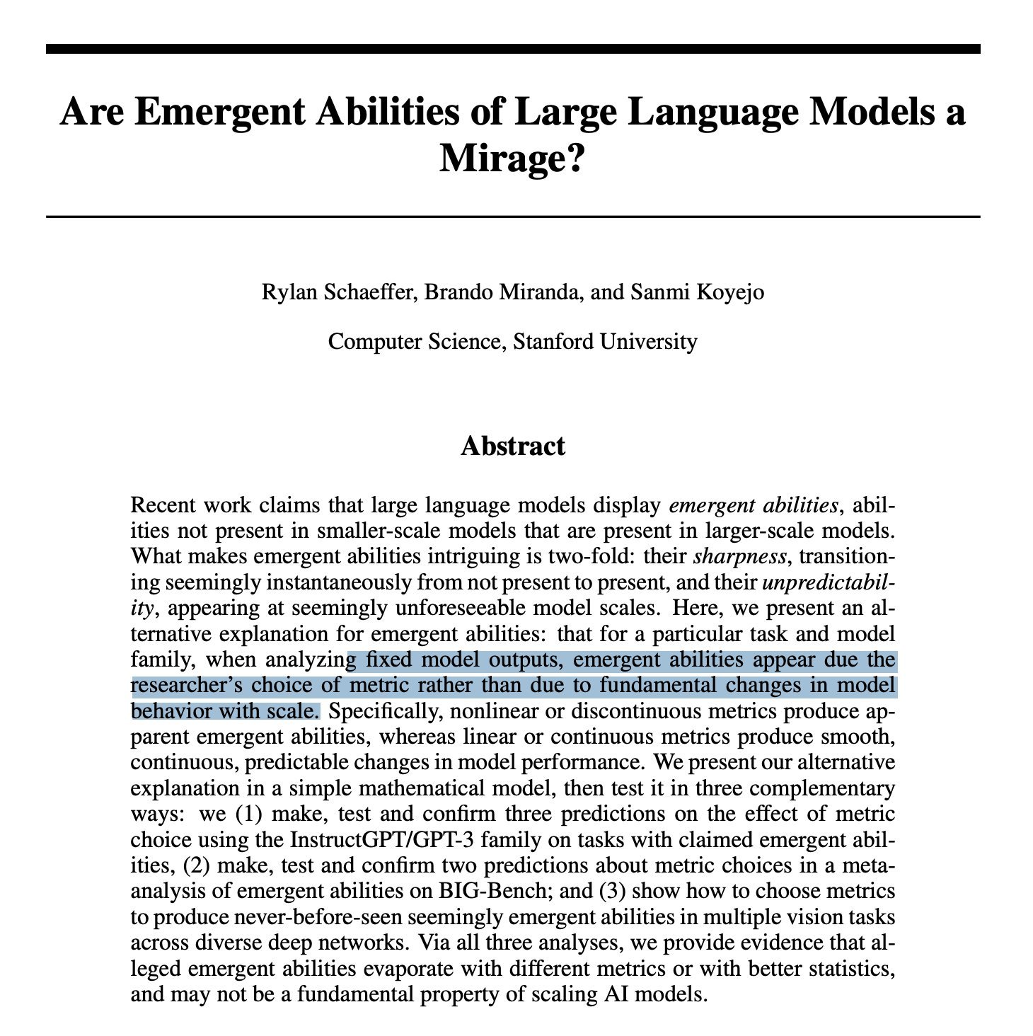 LLM Emerging Capabilities Compared to Human Hallucinations