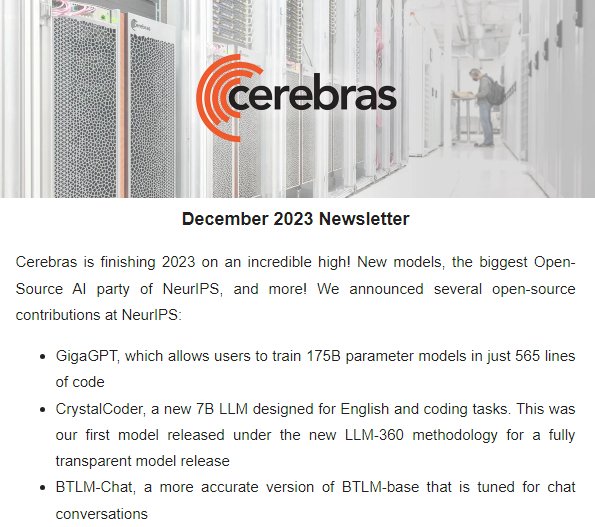 December Newsletter: New Open-Source Models and NeurIPS Highlights
