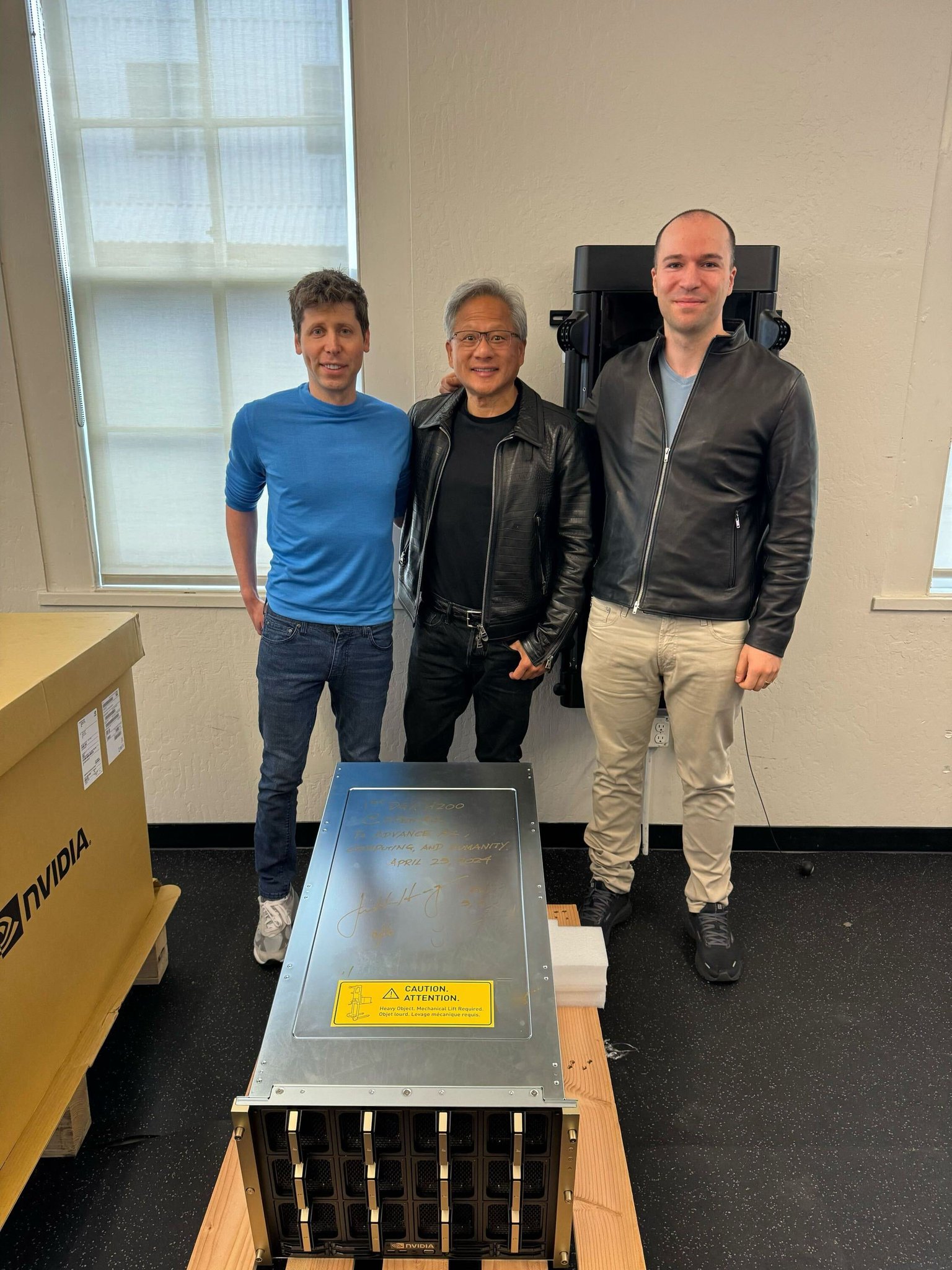 NVIDIA Delivers First DGX H200 to OpenAI for AI Advancement