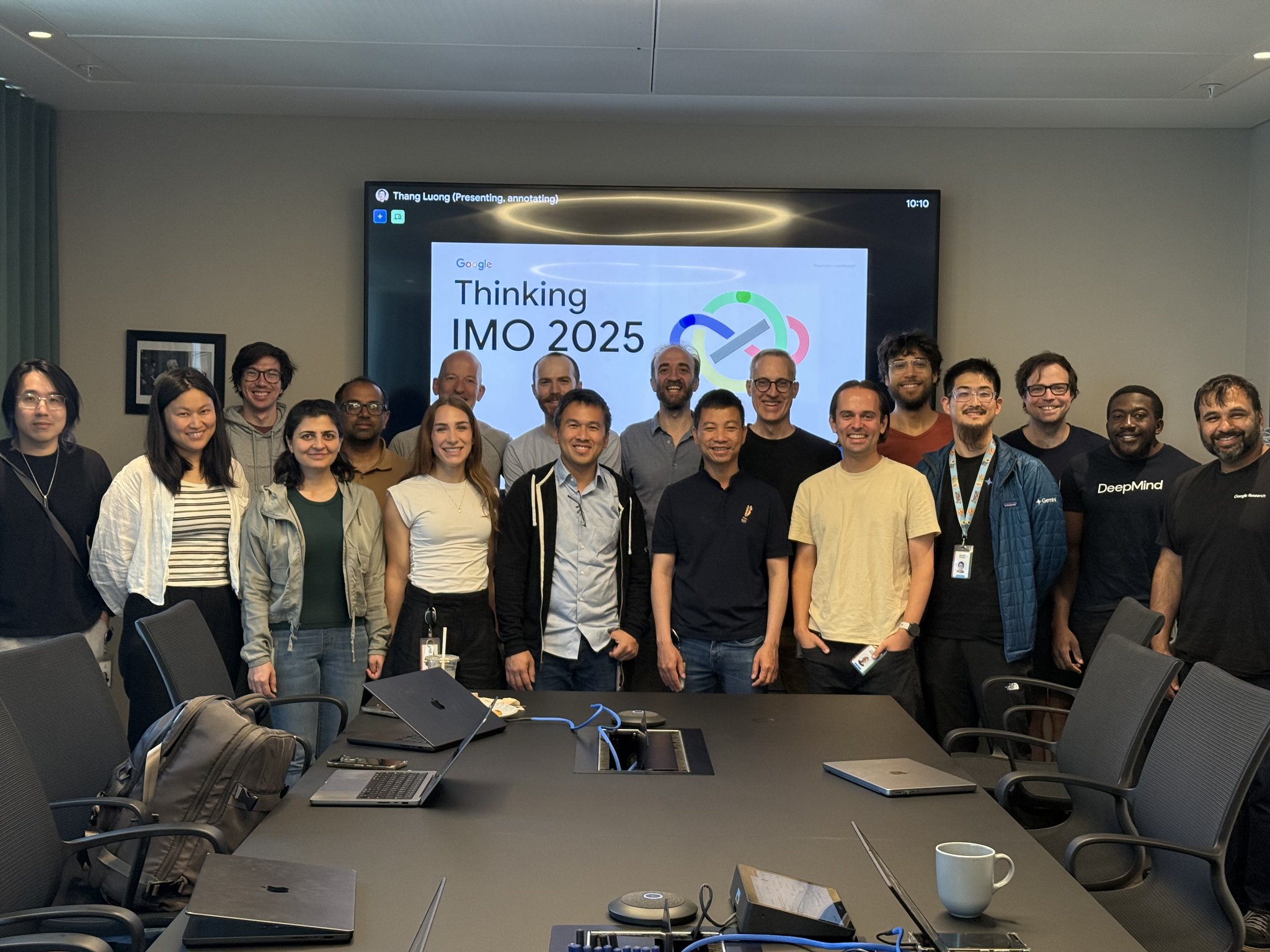DeepMind Team Finalizes IMO 2025 Preparation in London