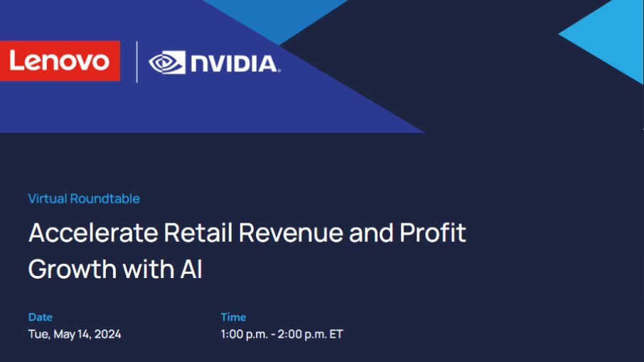 Lenovo NVIDIA Study Unlocks AI Potential for Retailers