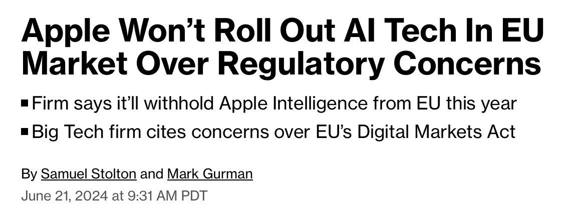 Europe faces choice between artificial intelligence and decline
