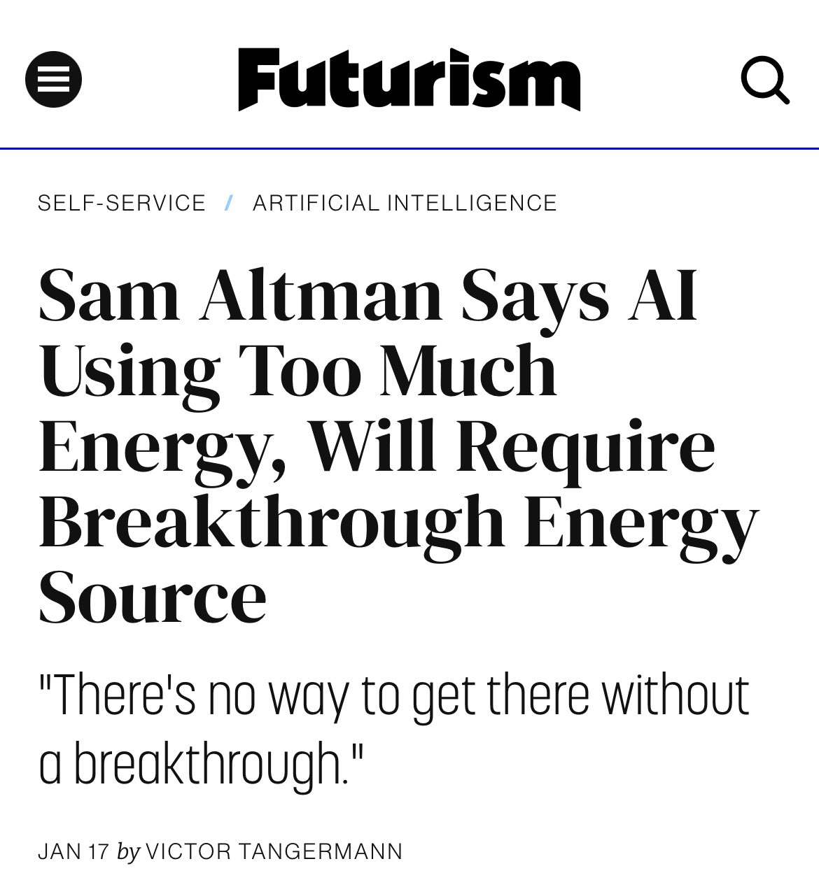 Double Standard on AI Environmental Concerns and Paradigm Shift