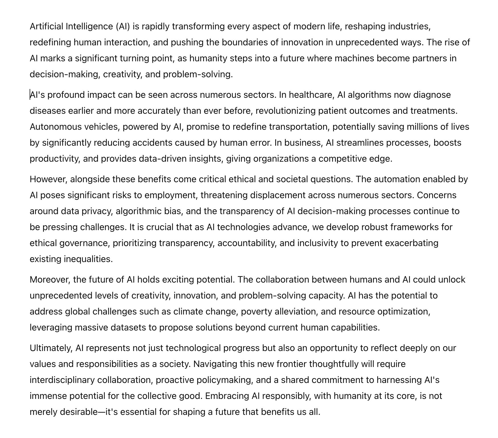 Model breakthrough transforms user perspective completely