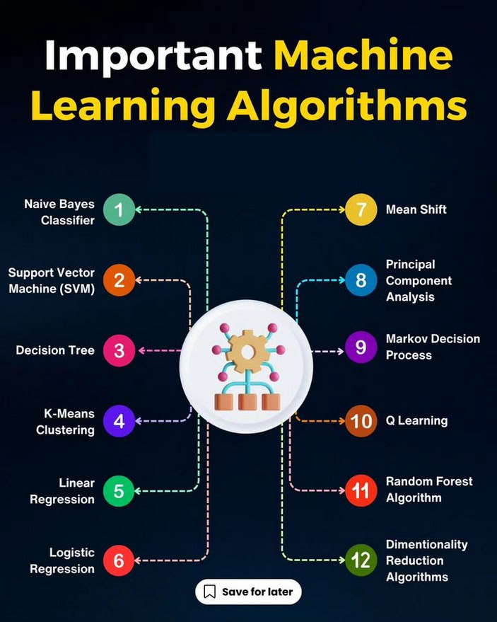 12 Essential Machine Learning Algorithms You Should Know