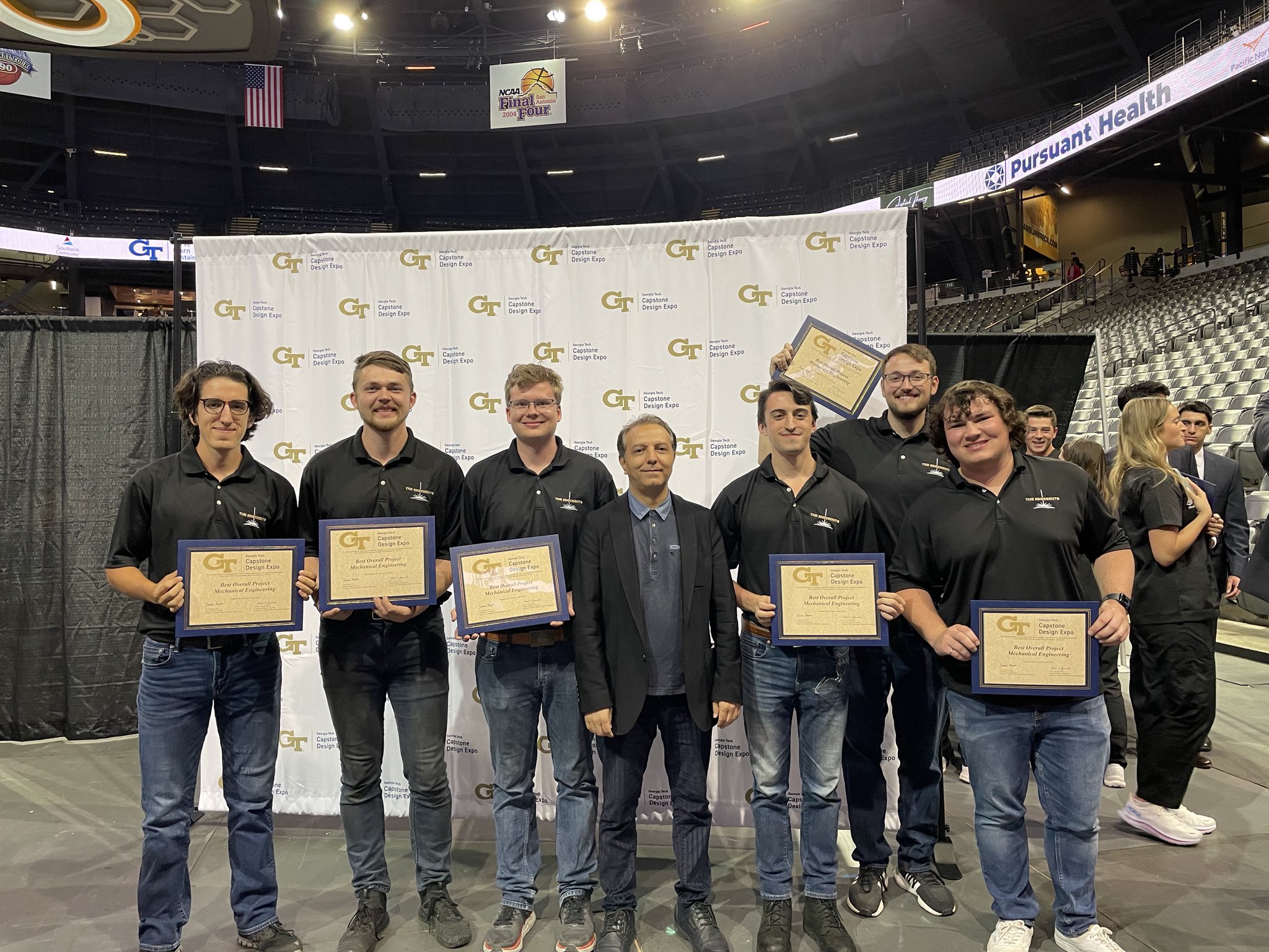 Georgia Tech Mechanical Engineering Students Win Capstone Design Award