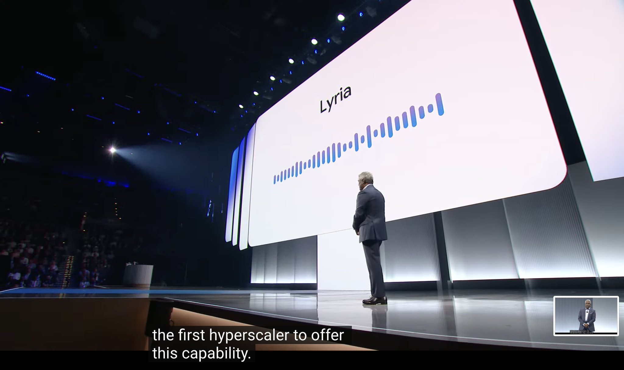 Introduction of Lyria, a new text-to-music AI model