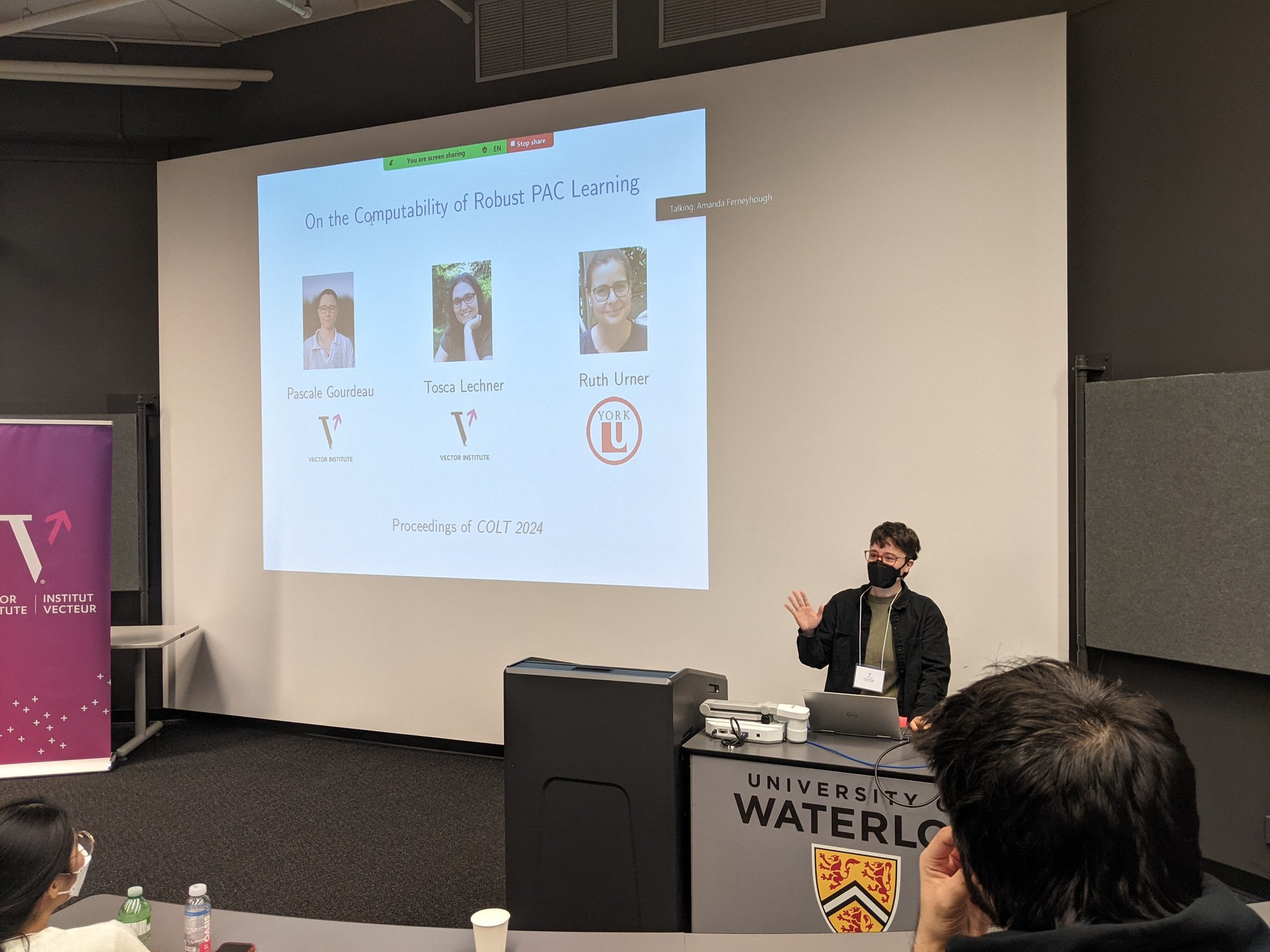 Pascale Gourdeau discusses computability of robust learning