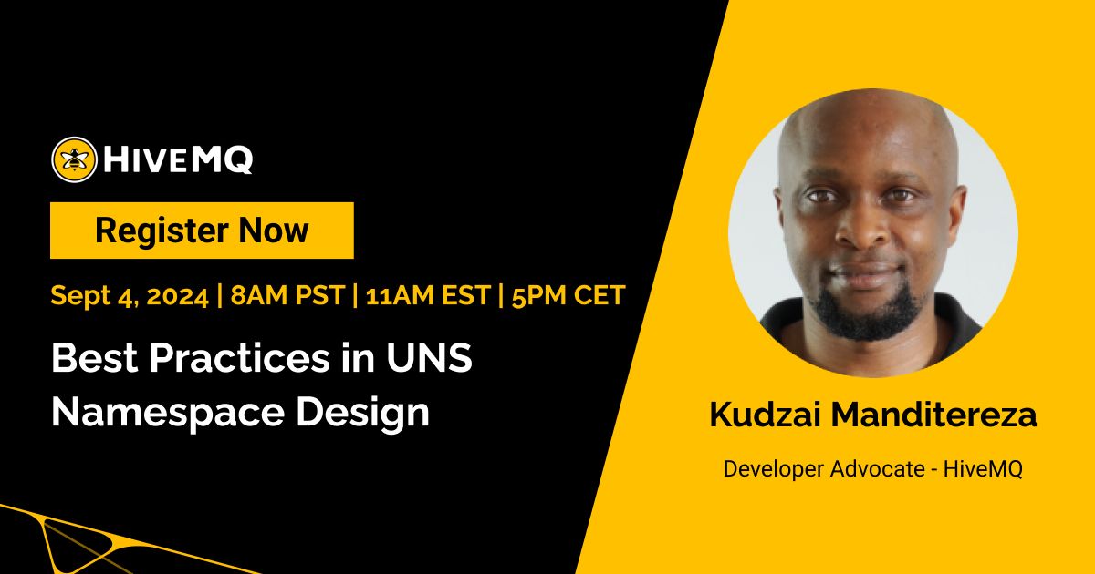 Unified Namespace Design Principles for IIoT Architecture