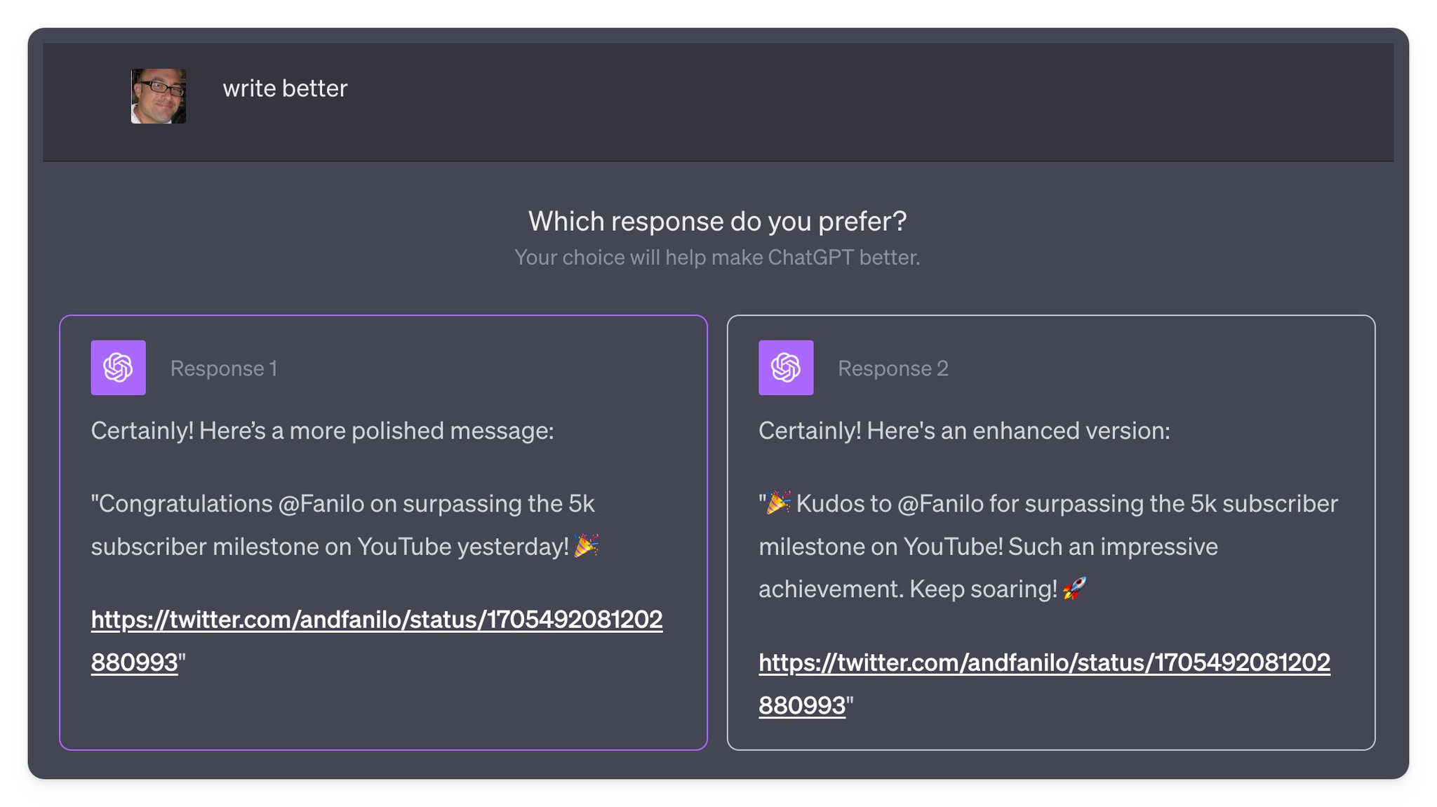 ChatGPT Now Offers Multiple Response Options for Users