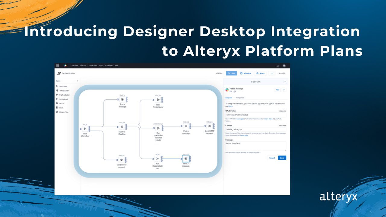 Designer Desktop Enables Seamless Workflow Orchestration Across Environments