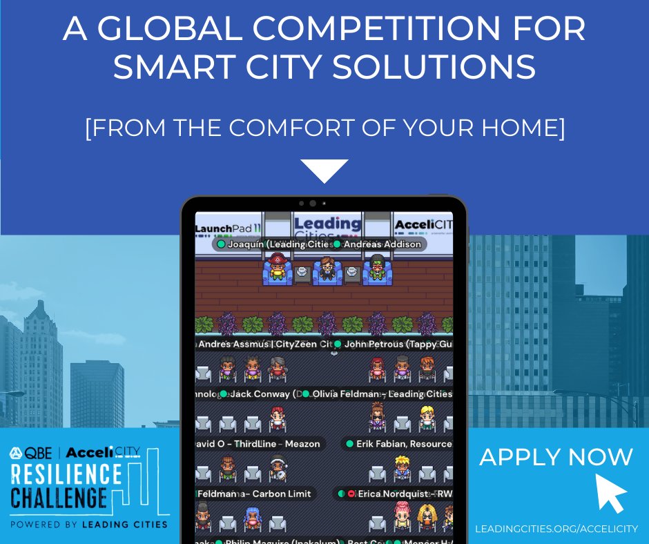 QBE AcceliCITY Resilience Challenge Seeks Innovative Urban Solutions