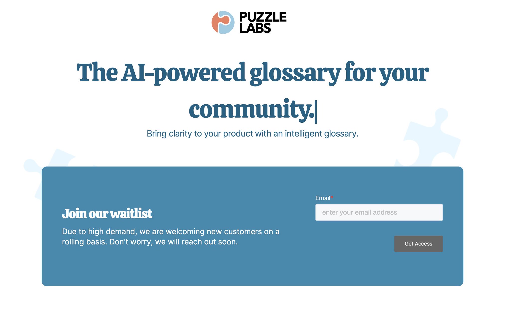 Puzzle Labs: AI-Powered Knowledge Base for Teams