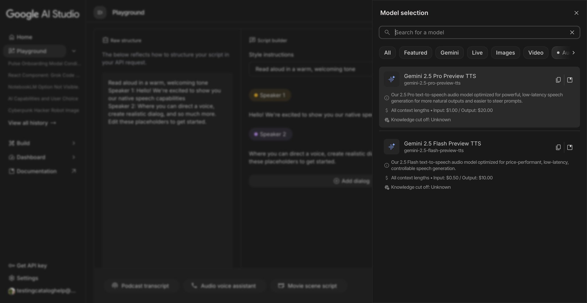 Google Updates Gemini 2.5 TTS Models