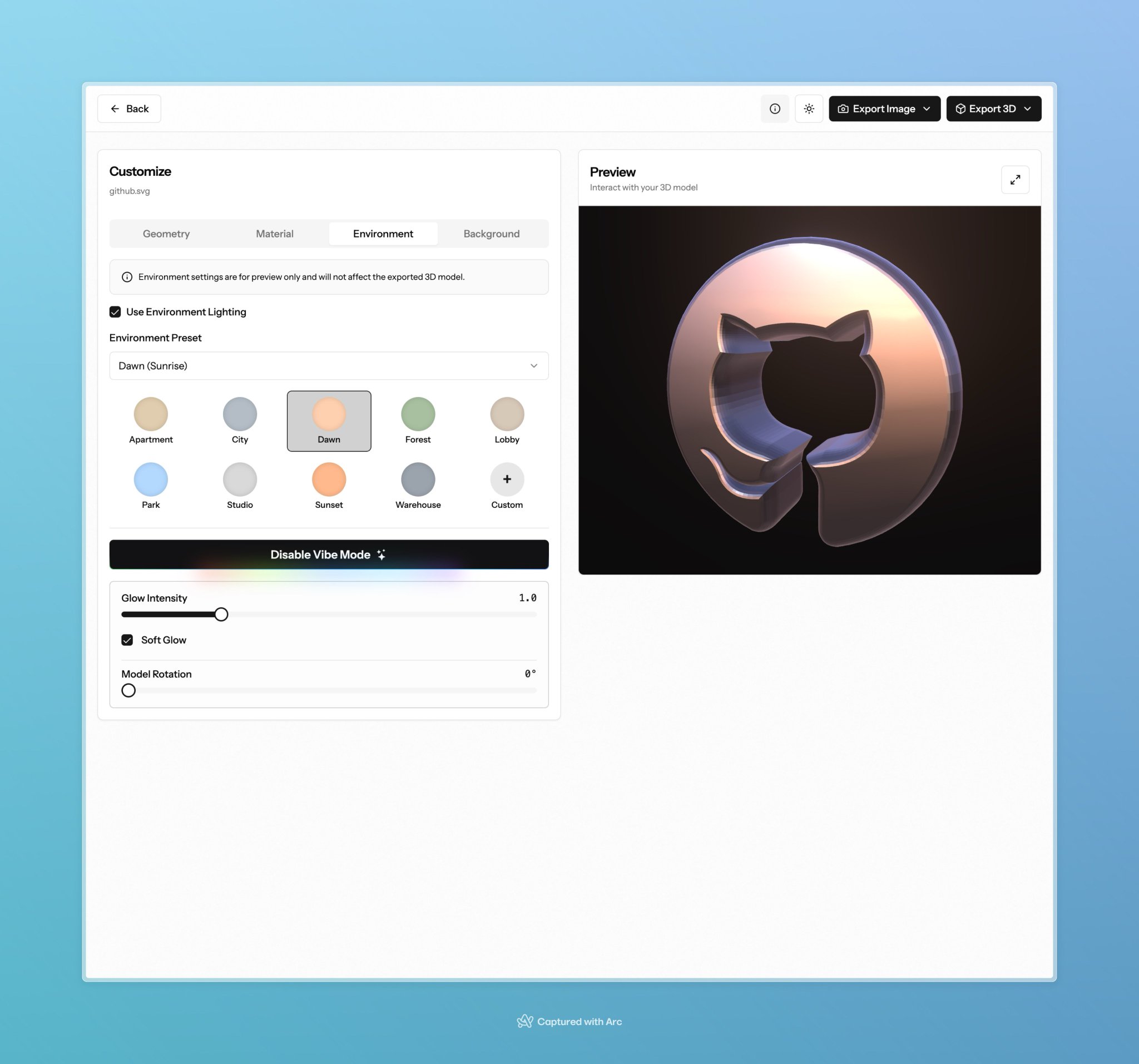 Vecto3d: Free SVG to 3D Conversion Tool with Export Options
