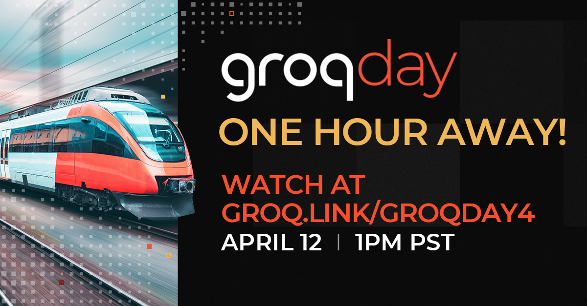 GroqDay 4 Event Starting Soon Join Now