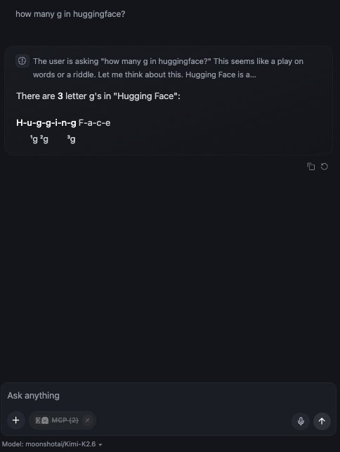 Kimi K2.6 Now Available on HuggingChat