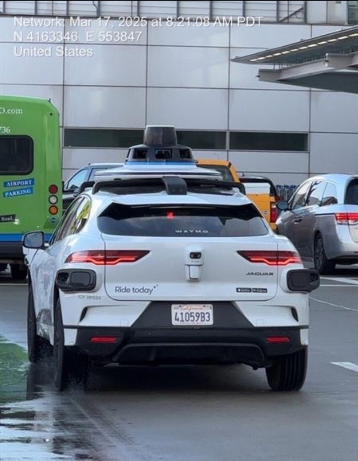 Waymo Autonomous Service Launches at San Francisco Airport