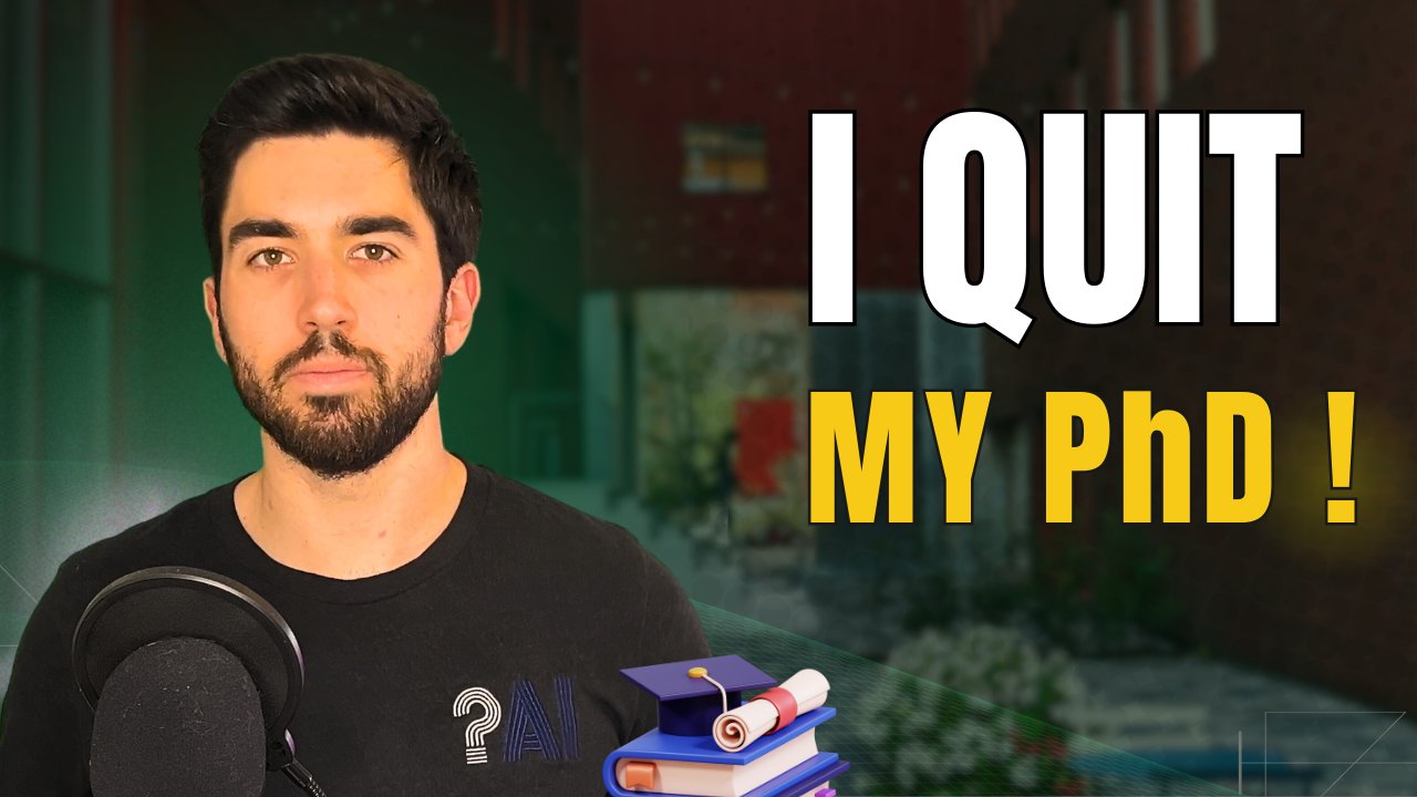Why I Quit My PhD in AI