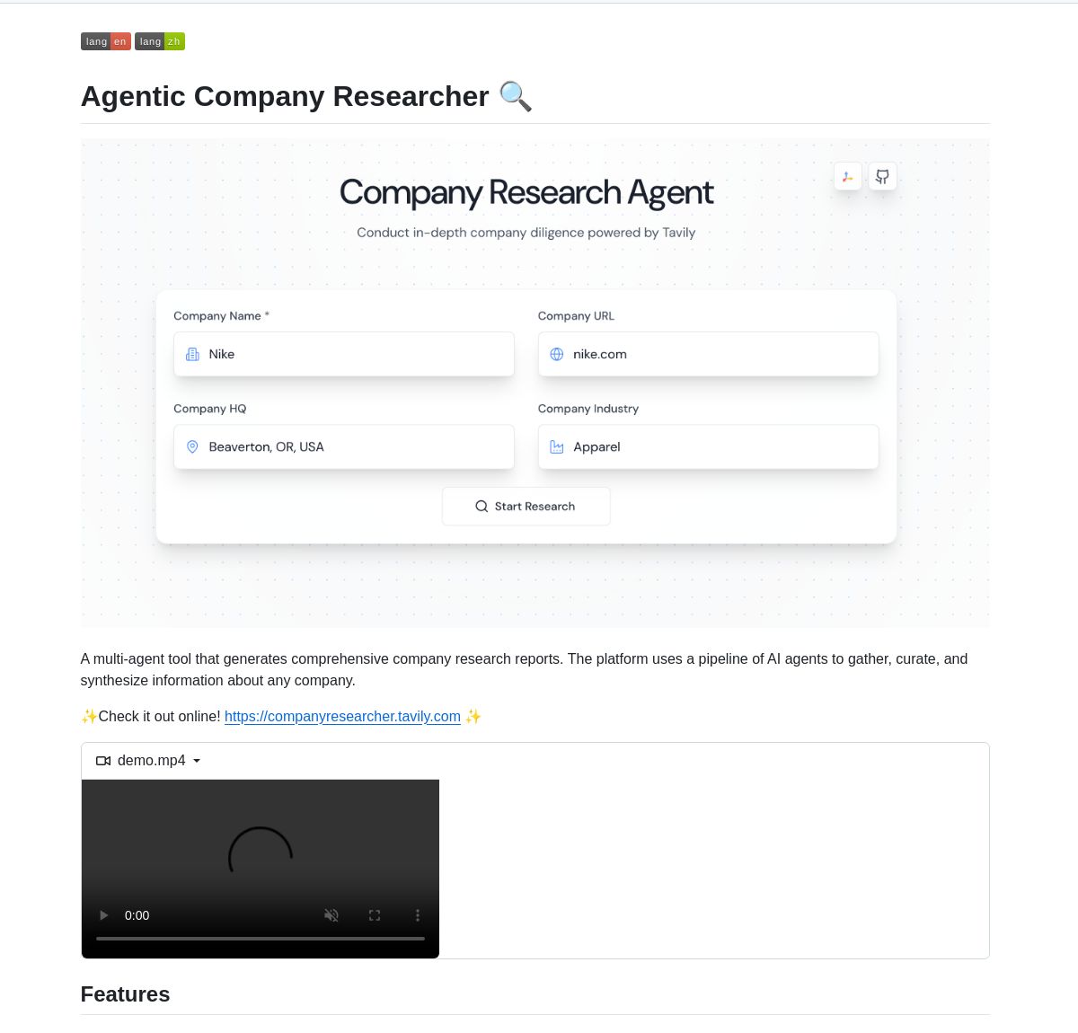Multi-Agent System Generates Real-Time Company Research Reports