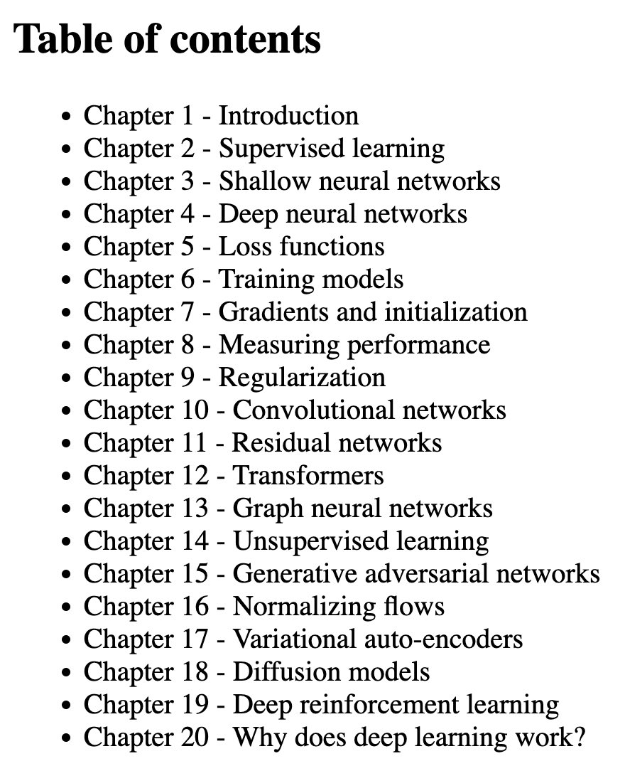 Understanding Deep Learning: MIT Press Publication by Simon Prince