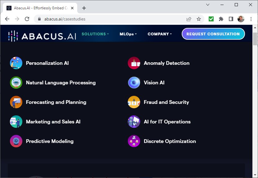 Abacus AI Case Studies: Enterprise-Scale Machine Learning Platform
