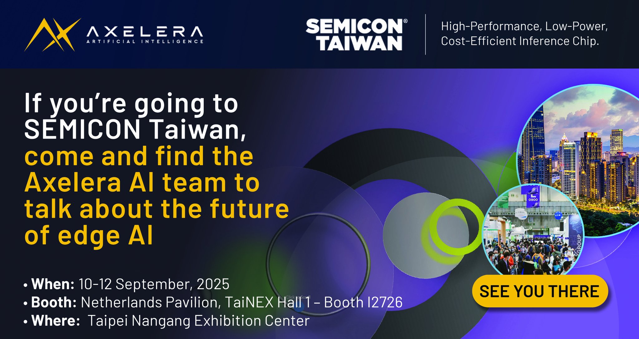 Axelera AI showcases Metis platform at SEMICON Taiwan 2025