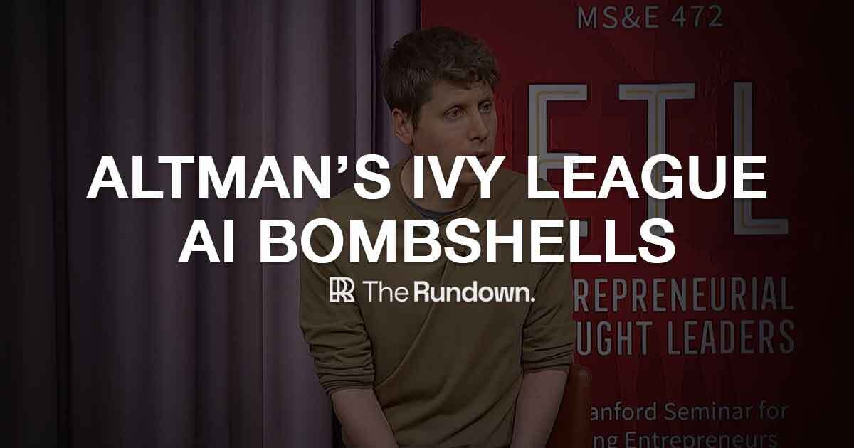 AI Leadership, Power Infrastructure, and Job Market Updates