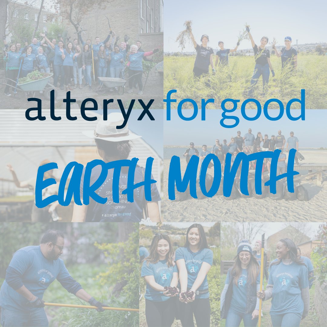 Alteryx Celebrates Earth Month With Data Analytics for Sustainability