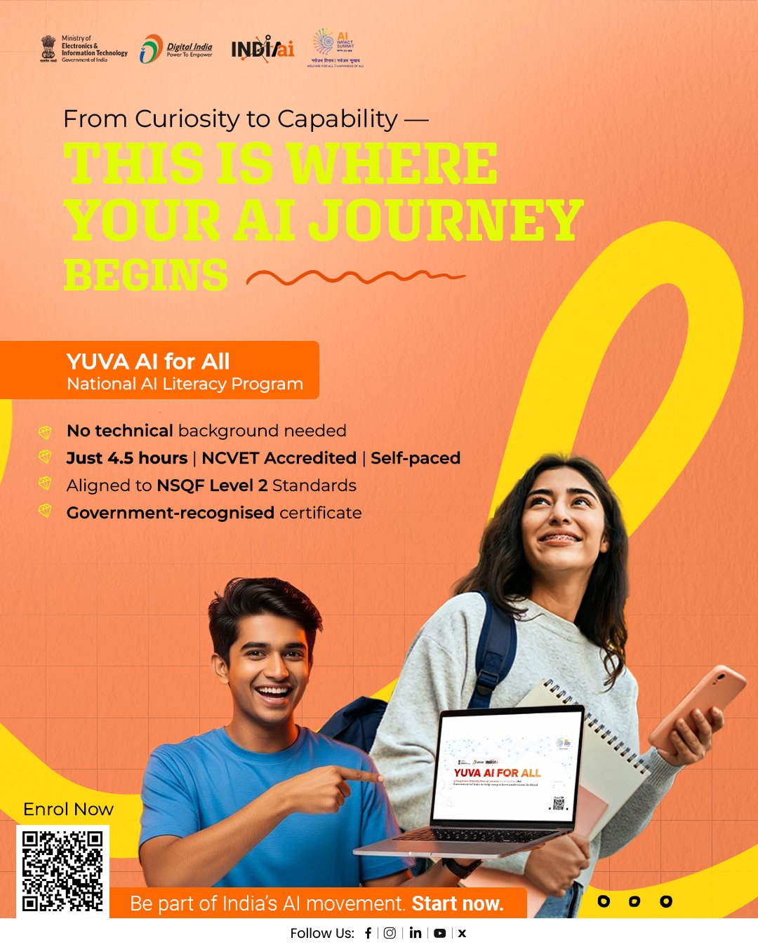 India Launches YUVA AI Literacy Program for Beginners