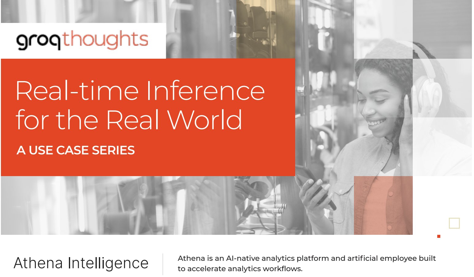 Athena Intelligence Uses Groq to Power Fast Olympus Analytics Platform