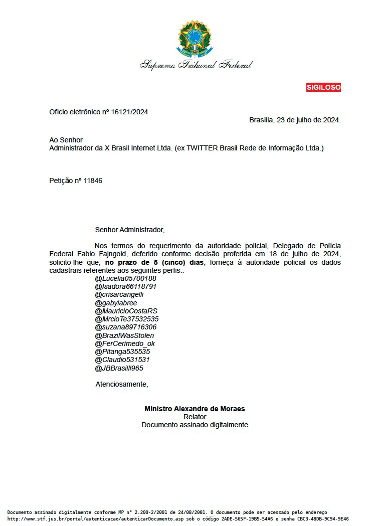 Legal Demands Violate Brazilian Argentinian and US Law