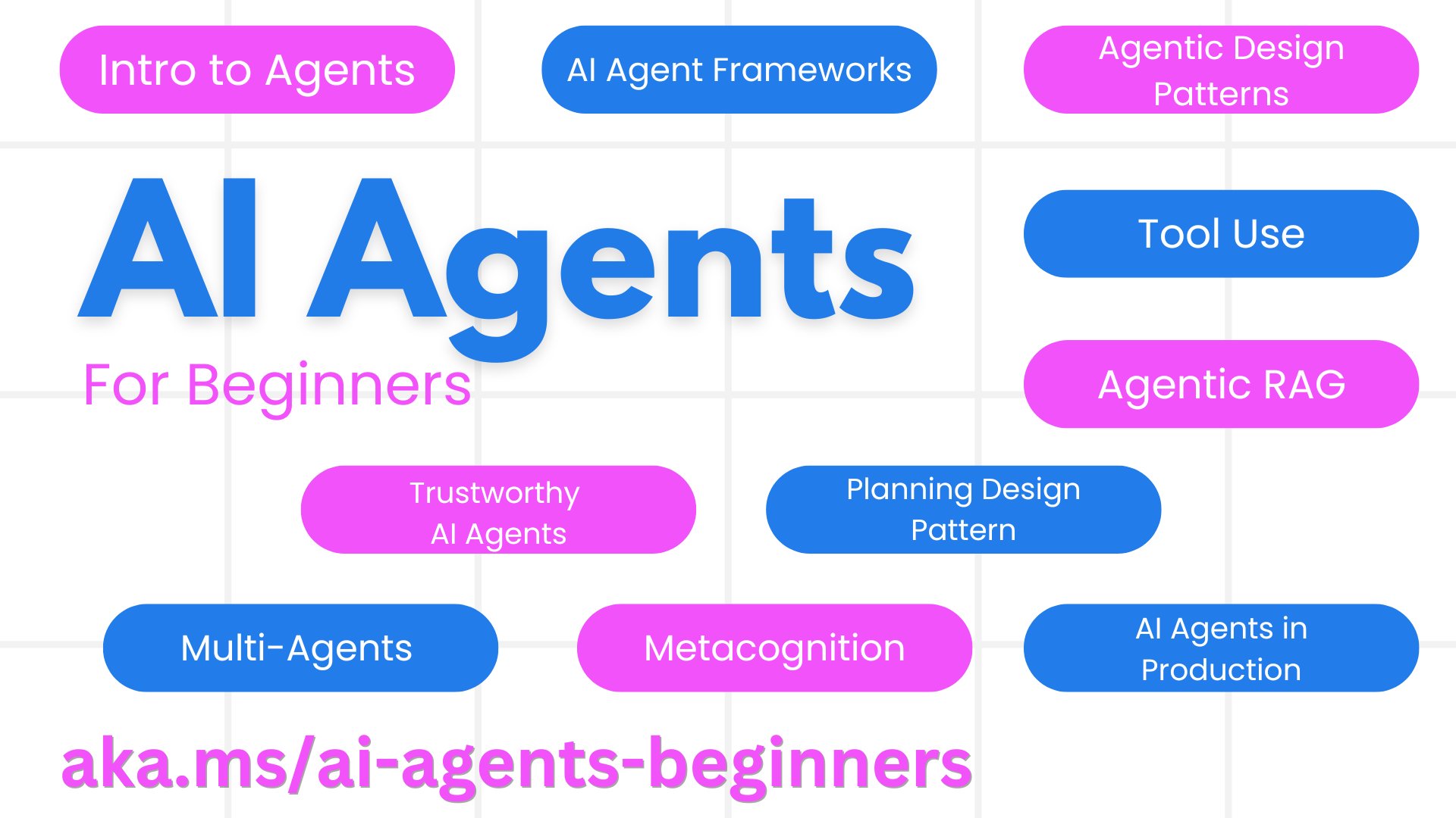 Learn AI Agents for Beginners from Microsoft GitHub repo