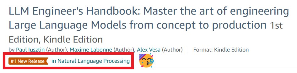 Local LLM Book Reaches #1 New Release on Amazon NLP