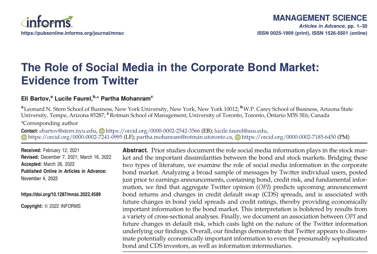 Twitter’s Economic Power: Impact on Stock and Bond Markets