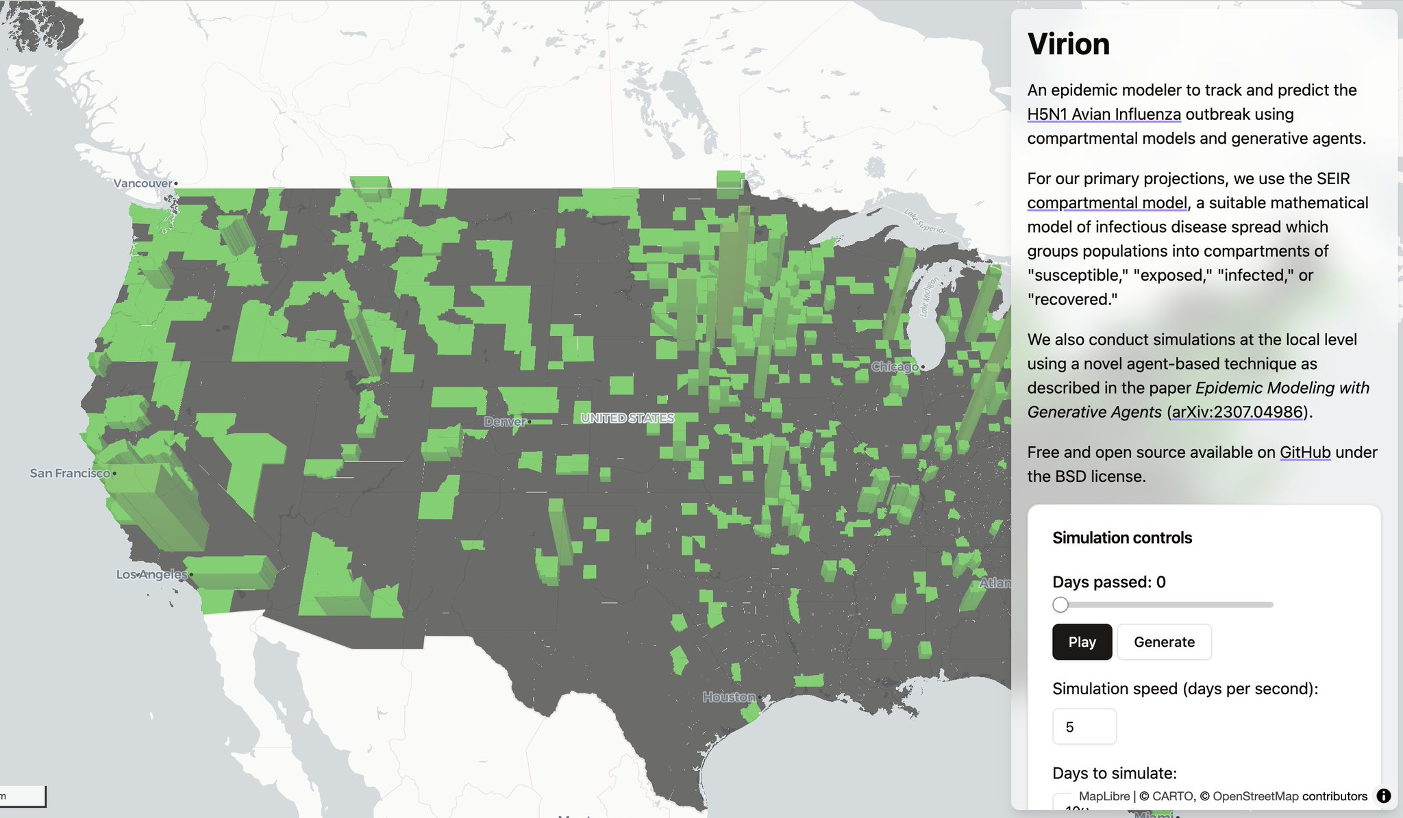 Groq Datathon 2025 Winners: Virion Epidemic Modeling Project