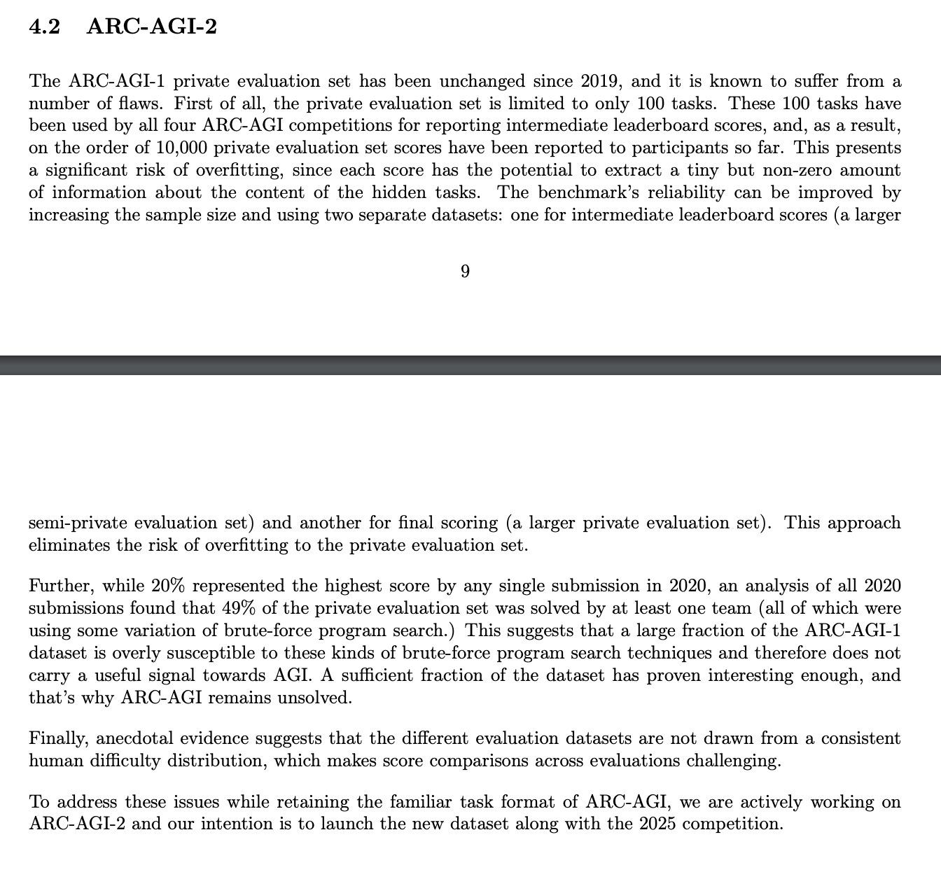 ARC Prize 2024 report and upcoming v2 benchmark for 2025