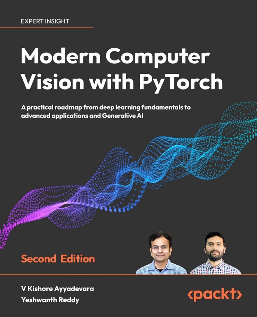 Modern Computer Vision with PyTorch — 2nd Edition Book