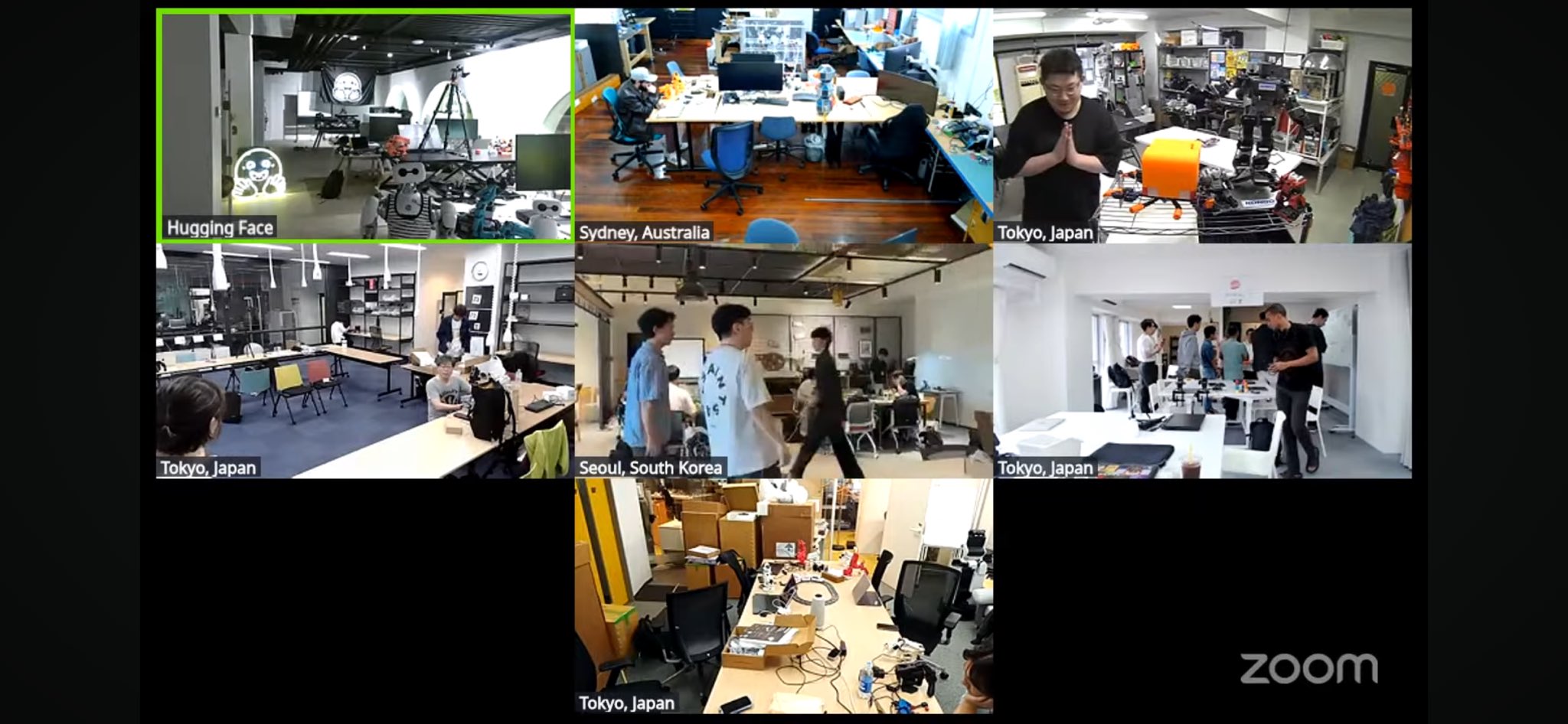 LeRobot Worldwide Hackathon Launches in Tokyo Sydney Seoul