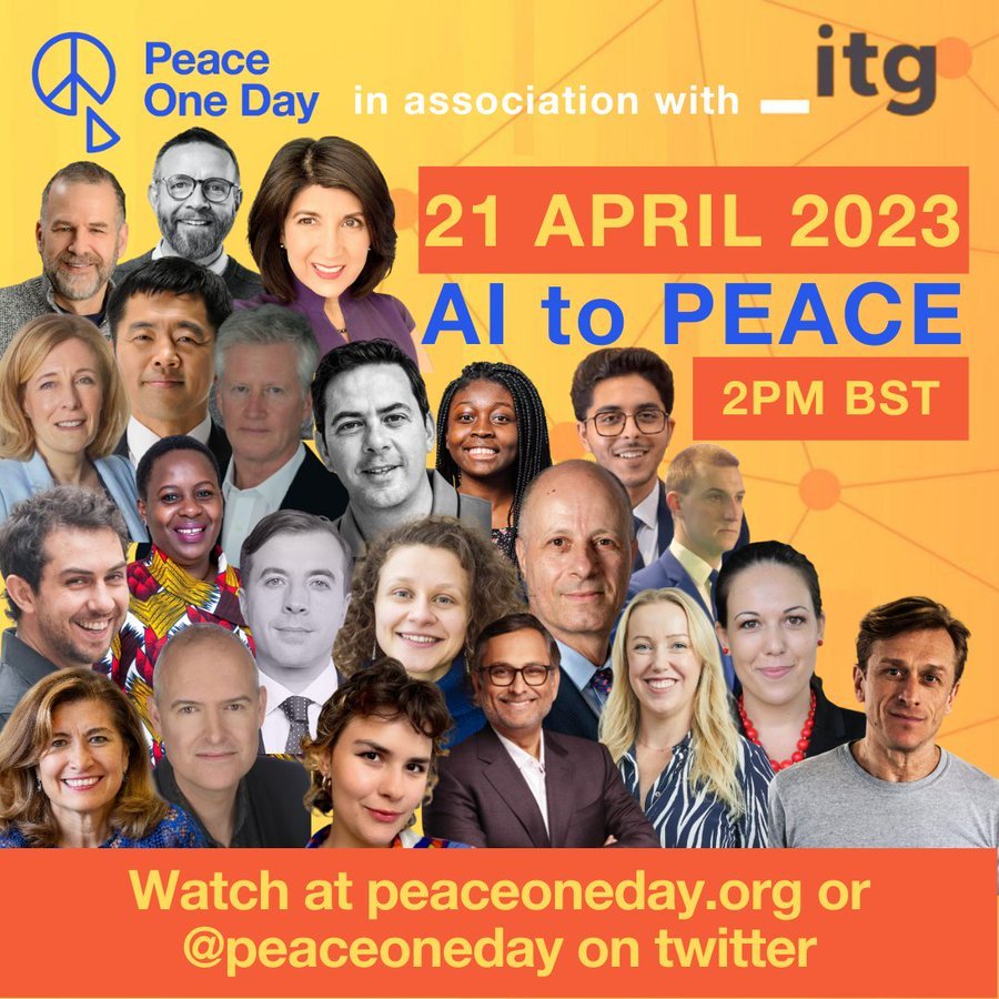 AI to Peace: Live Broadcast and Registration Today