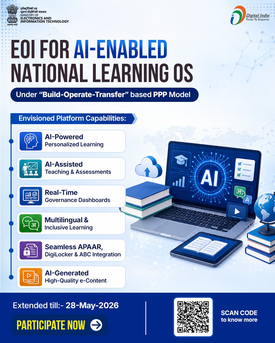 AI-Enabled National Learning Operating System on Digital Public Infrastructure